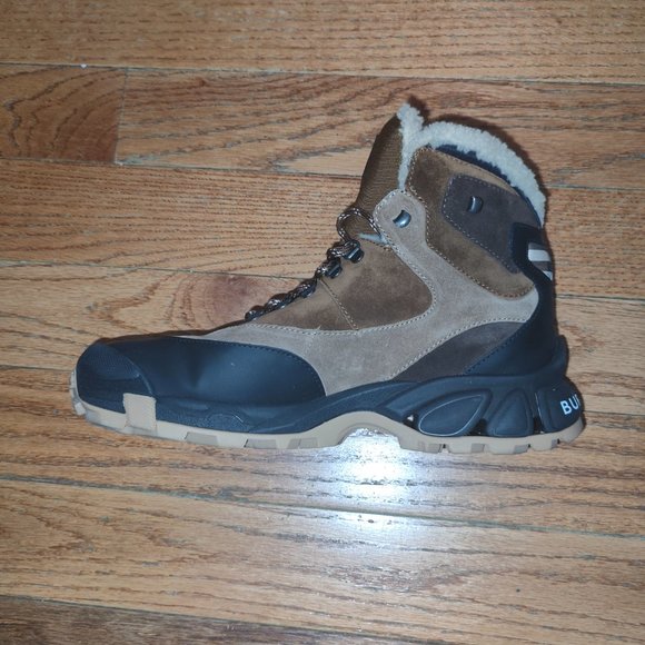 Men\'s Burberry Shearling-Lined Tor Boots sz 12 US sz 11 UK main image 6